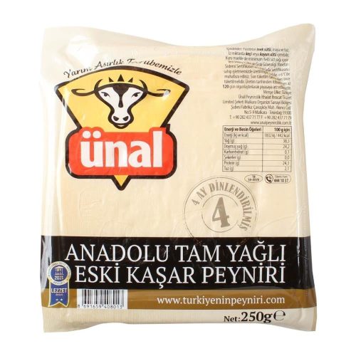 Ünal Eski Kaşar Peyniri 250 Gr.