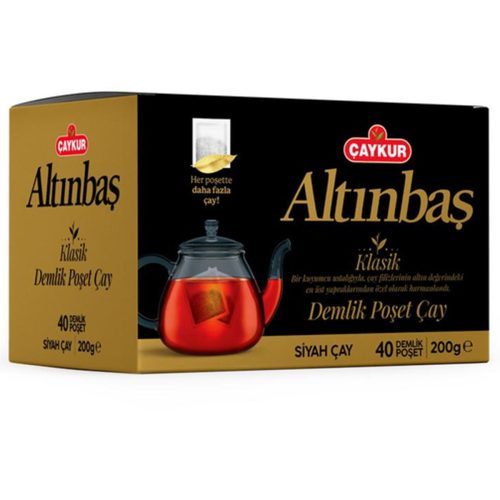 Çaykur Altınbaş Klasik Demlik Poşet çay 40 poşet