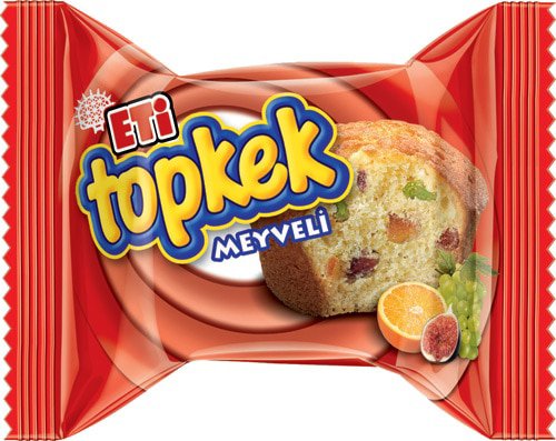 Eti Topkek Meyveli