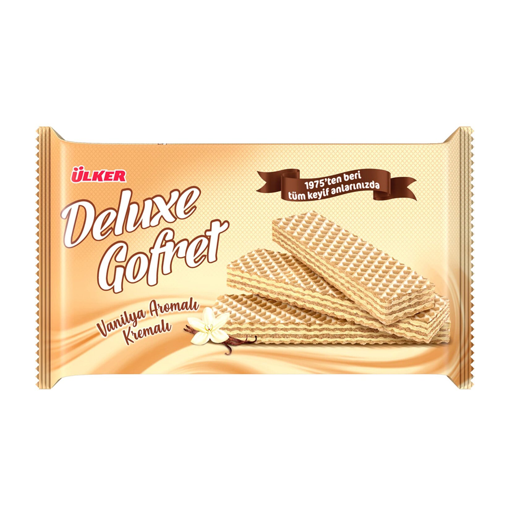 Ülker Deluxe Gofret Vanilyalı 220 Gr.