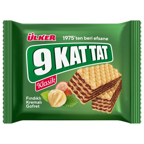 Ülker 9 Kat Tat Fındıklı Gofret 39 Gr