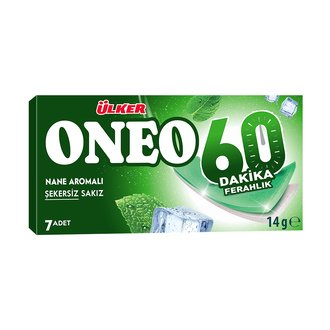 Oneo 60 Dakika Nane Aromalı Şekersiz Sakız 7 Adet