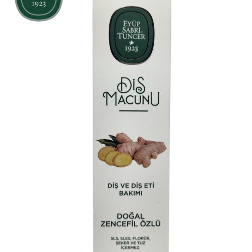 Eyüp Sabri Tuncer Diş Macunu Doğal Zencefil Özlü 90ml