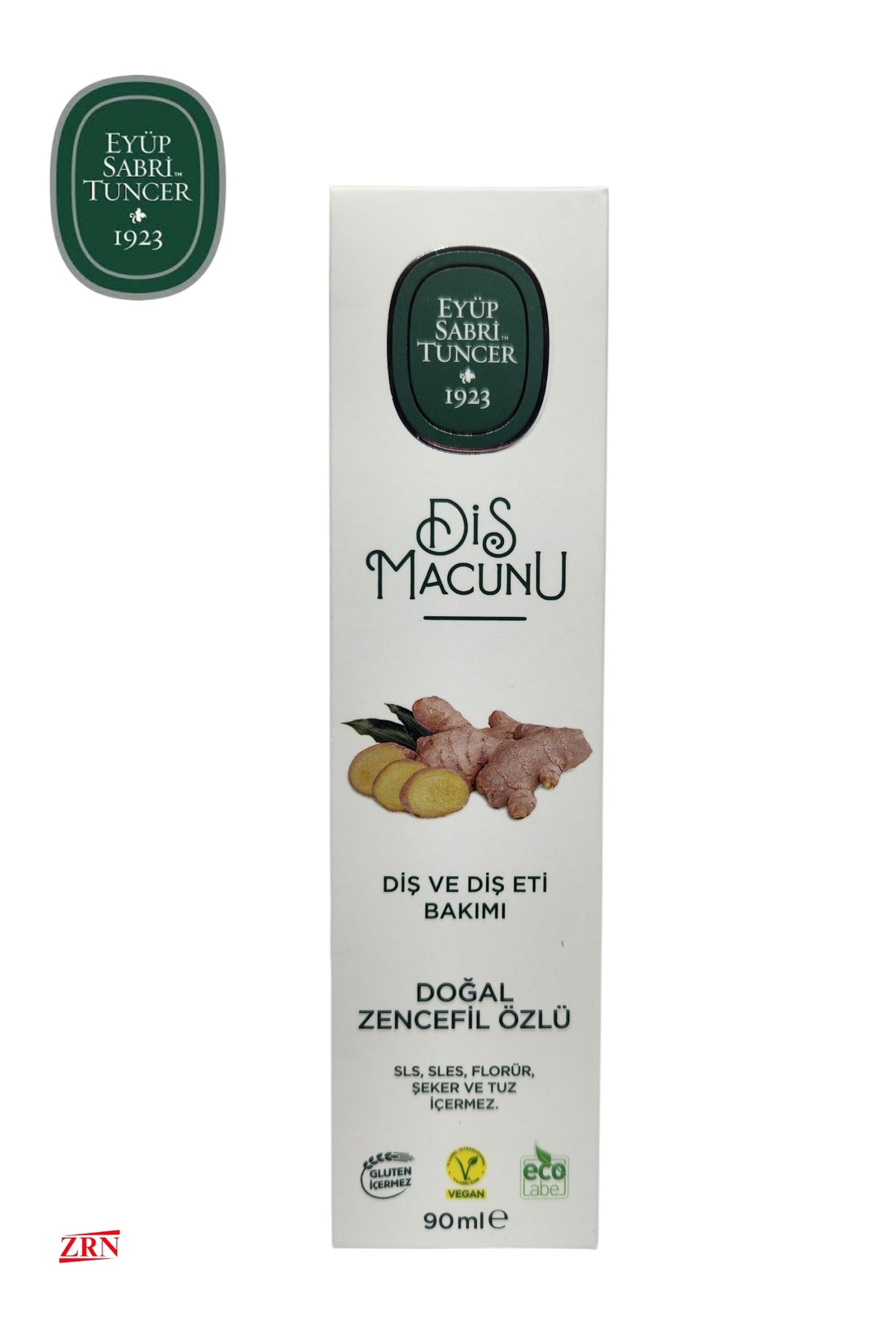 Eyüp Sabri Tuncer Diş Macunu Doğal Zencefil Özlü 90ml